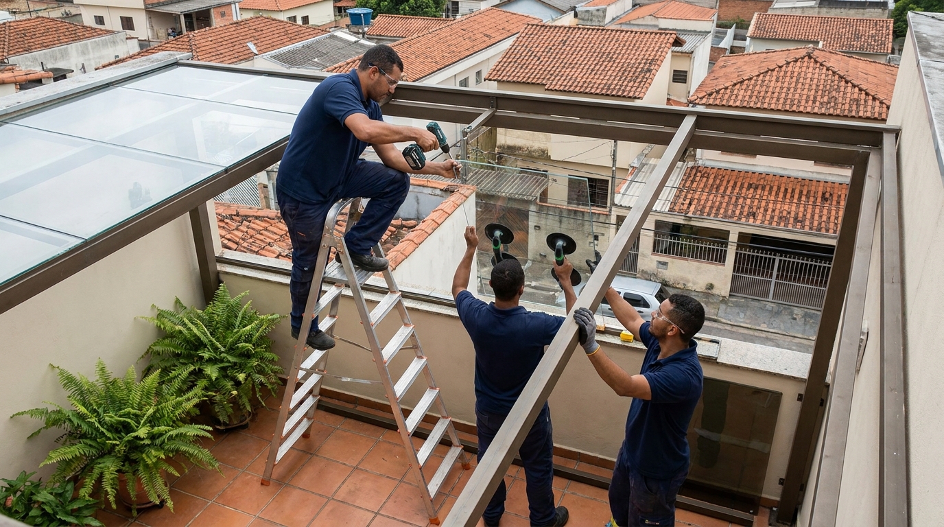Instalação de Coberturas